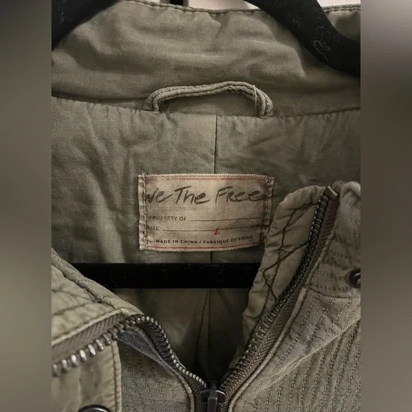 Free People Florence Army Bomber jacket - Picture 7 of 9